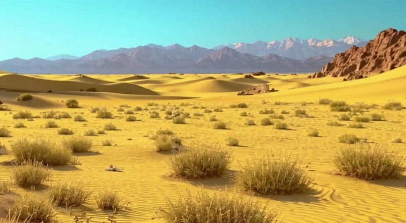 Зона пустынь на юге увеличивается на 550 км² в год