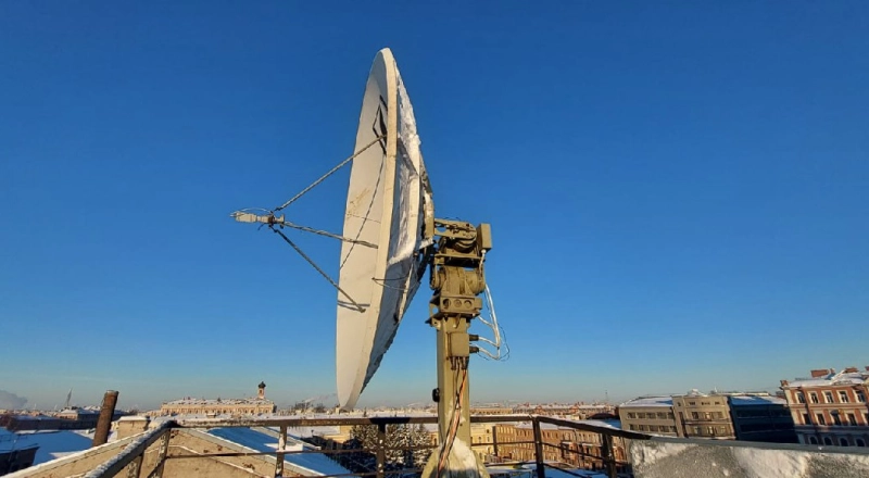 В ГУАП начала работу станция по приему спутниковых данных