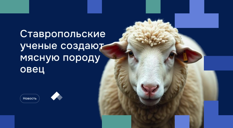 Ставропольские селекционеры создают мясную породу овец · Витрина практик программы «Приоритет» | Страница 21 Ставропольские селекционеры создают мясную породу овец